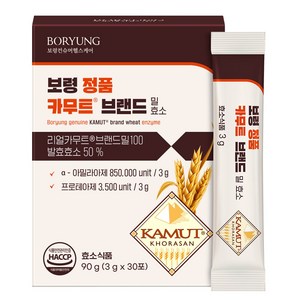 보령 정품 카무트 효소 브랜드 밀, 1개, 90g