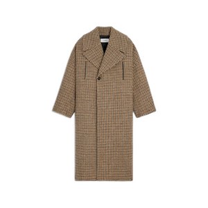 셀린느 하운즈투스 패턴 코트