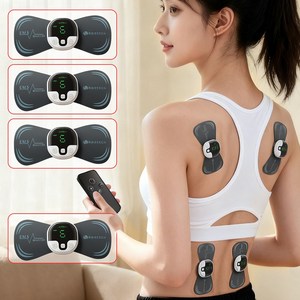 SOVI저주파 마사지기 EMS/TENS 무선본체 4개 + 젤 패드 4세트 적합해요 어깨 목 등 허리 팔 팔꿈치 손목 무릎 허벅지 종아리 발목 발바닥