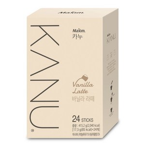 카누 바닐라 라떼 스틱커피, 17.3g, 24개입, 1개