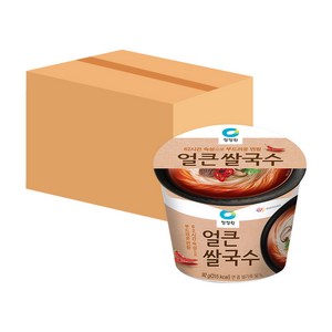 청정원 얼큰 컵쌀국수, 92g, 12개