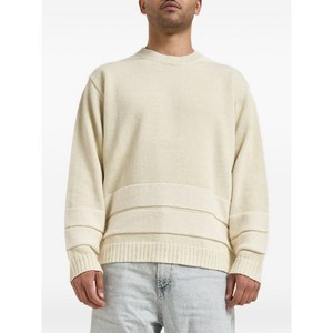 스톤 아일랜드 스트라이프 크루넥 스웨터, 베이지계열, Standard M(KR 95)