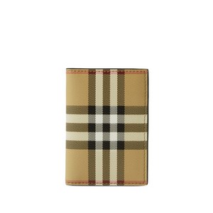 버버리 빈티지 체크 2단 지갑