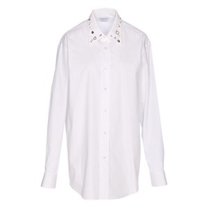 알렉산더맥퀸 스터드 디테일 셔츠, 화이트계열, Collar (in) 16 1/2(KR 42)