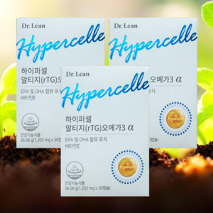 닥터린 하이퍼셀 알티지 오메가3 알파, 30정, 3개