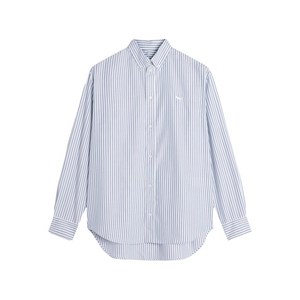 메종키츠네 스트라이프 긴소매 셔츠