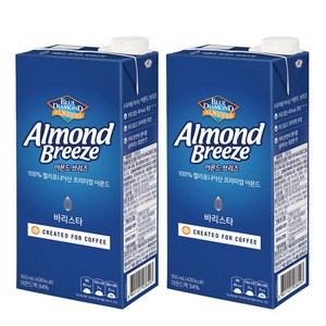 매일유업 아몬드브리즈 바리스타 식물성 아몬드두유, 950ml, 2개