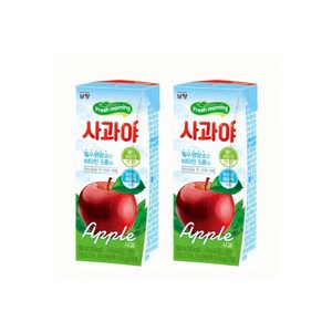 남양 사과야 팩음료 190mlx24팩, 24개, 190ml