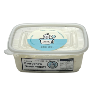 모두의 그릭 꾸덕한 저지방요거트 그릭요거트 무가당 고단백 대용량 1kg 1개, 1kg, 1개
