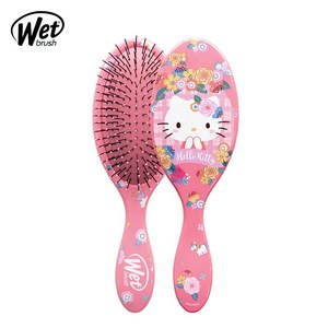 [웻브러쉬] 오리지널 디탱글러 친구들 캐릭터 디즈니 헤어 브러쉬 모발케어 빗, 1개, 헬로키티