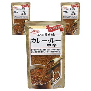 코스모 직화구이 카레 루 중간매운맛 170g 3봉지, 170g, 3개