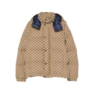 구찌 GG 모노그램 패딩 재킷, 베이지계열, Italy 48(KR 105)