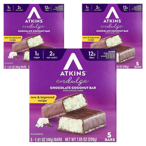 앳킨스 어드밴티지 바 초콜릿 코코넛, 200g, 3개