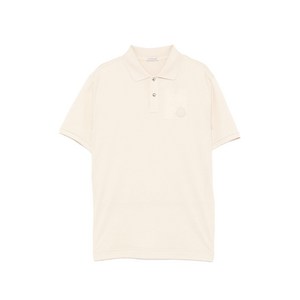 몽클레르 로고 패치 폴로 셔츠, 베이지계열, Standard M(KR 96-180)
