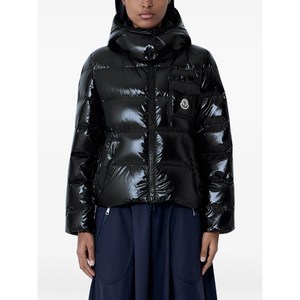 몽클레르 안드로 후드 퀼팅 패딩 재킷, 블랙계열, Numeric 1(KR 55)