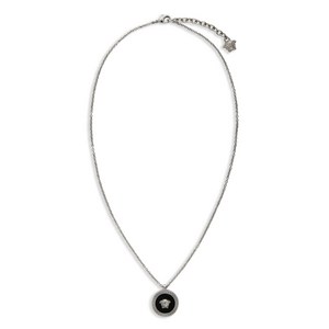 베르사체 메두사 에나멜 펜던트 네크리스