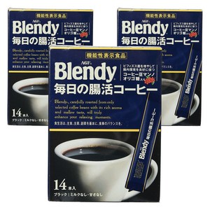 에이지에프 브렌디 매일 장활동 커피 블랙, 2.7g, 14개입, 3개