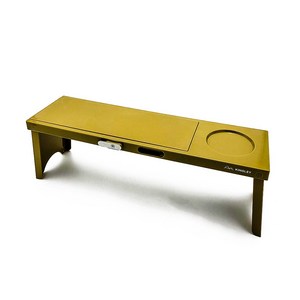 킨슬리 캠핑 미니테이블 접이식 휴대용, 브라운 (탄)