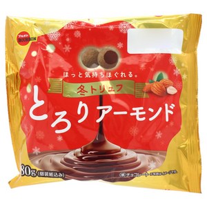 부르본 겨울 트러플 걸쭉 아몬드 개별포장, 80g, 1개