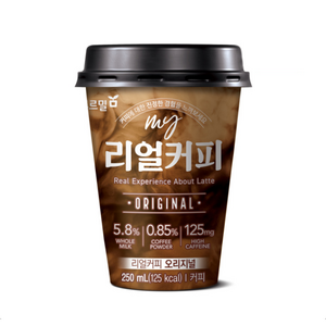 푸르밀 리얼커피 오리지널 250ml x 20컵, 20개