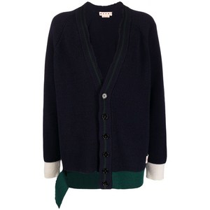 마르니 마르니 V넥 골지 가디건