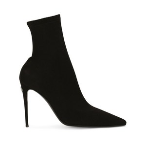 돌체앤가바나 킴 돌체앤가바나 레오파드 프린트 앵클 부츠, Europe 36(KR 230), 블랙계열