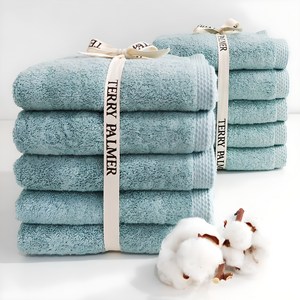 테리파머 호텔 수건 200g 30수 면사, 피스타치오, 10개