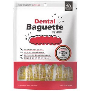 코코브라운 덴탈 바게트 강아지 간식, 눈&눈물, 200g, 2개