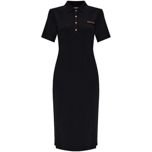 몽클레르 폴로 미디 드레스, 블랙계열, Standard S(KR 55)