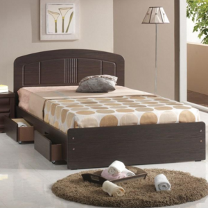 세홈 이랜드 서랍형 +단면매트리스[포함], 월넛