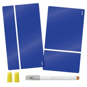 SONiC 소쿠안 암기 서포트 3종 세트 오렌지 암기용 펜 + 시트 2장 + 귀마개 오렌지향