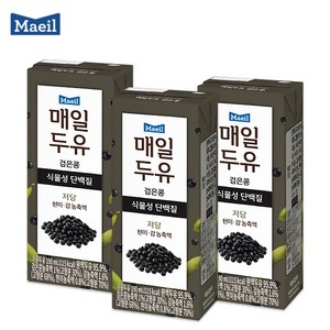 매일유업 매일두유 검은콩, 190ml, 12개