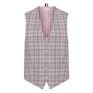 톰 브라운 플레이드 베스트, 그레이계열+레드계열, Italy 40(KR 55)