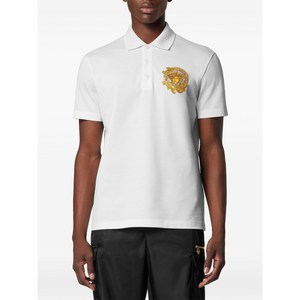 베르사체 코튼 폴로 셔츠, 화이트계열, Standard 6XL(KR 135)