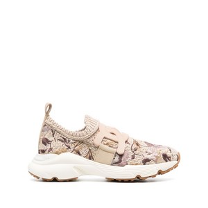 토즈 플로럴 자수 슬립온 스니커즈