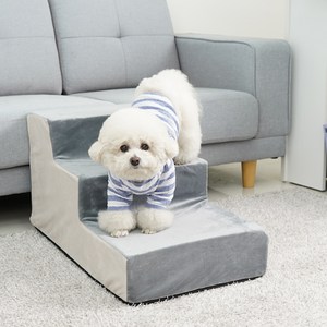 레드퍼피 세리나 펫스텝, 3단(38 x 70..., 그레이, 1개