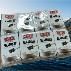 [대천김] 짭짤한 재래도시락김4gX16봉) 2대40년전통 간식안주 밤10시전주문내일도착, 1개, 64g
