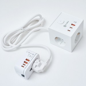 오지렌 여행용 고속충전 멀티탭 멀티어댑터