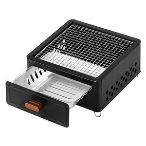 BLACKDOG 스프링 스모크 다기능 분리형 휴대용 바비큐 그릴 CBD2300CF011, 31x34.5x16..., 1개