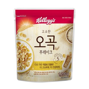 켈로그 오곡 푸레이크 시리얼, 1.2kg, 1개