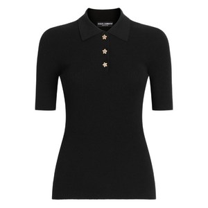돌체앤가바나 골지 폴로 탑, 블랙계열, Italy 40(KR 44)
