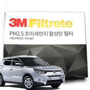 3M PM2.5 초미세먼지 활성탄 필터, F6280, 1개