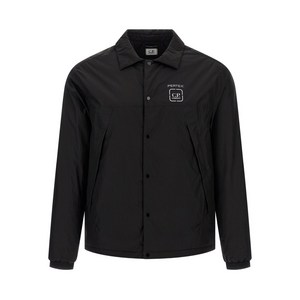 C.P.컴퍼니 메트로폴리스 스냅 버튼 재킷, 블랙계열, Standard XL