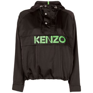 겐조 로고 프린트 후드 재킷