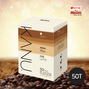 [맥심] 카누 라떼 50T (50T x 1), 상세 설명 참조, 1개