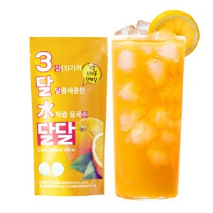 삼달수달달 220ml (감귤+한라봉+천혜향) 착즙주스 (원산지 - 제주도 서귀포시), 10개