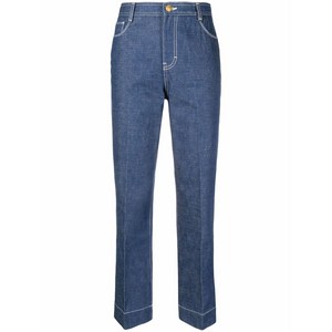 토리 버치 스트레이트 데님 진