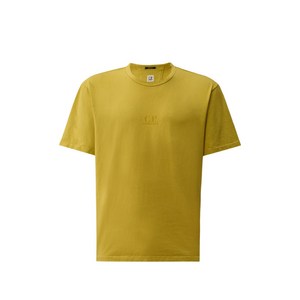 C.P.컴퍼니 크루넥 티셔츠, 옐로우계열, Standard XL