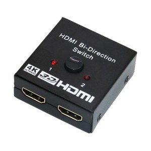 4K HDMI 양방향 스위치 선택기 2입력 1출력 / 1입력 2출력 HDMI 셀렉터
