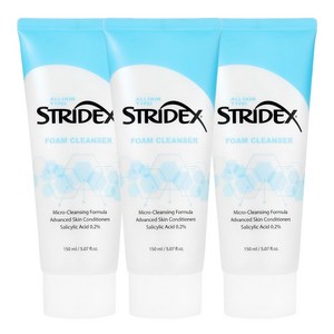 스트라이덱스 폼 클렌저, 150ml, 3개